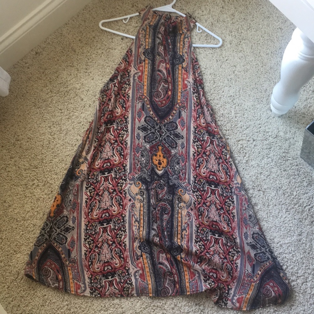 Fall Halter Dress